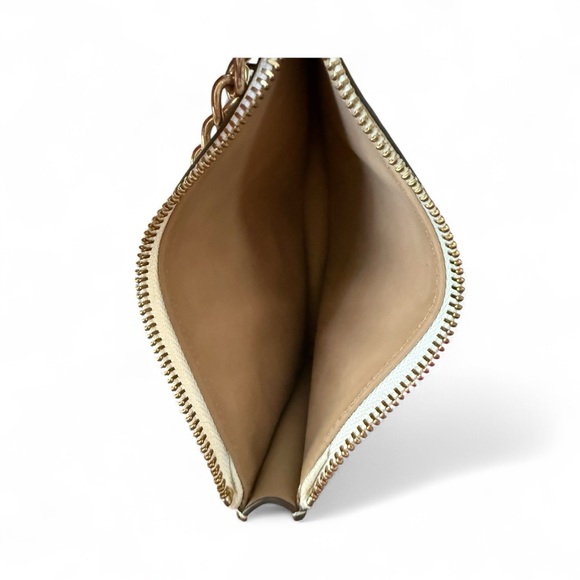 Micheal Kors Stylish Cream with brown trim Belt Bag size M. - Picture 3 of 5